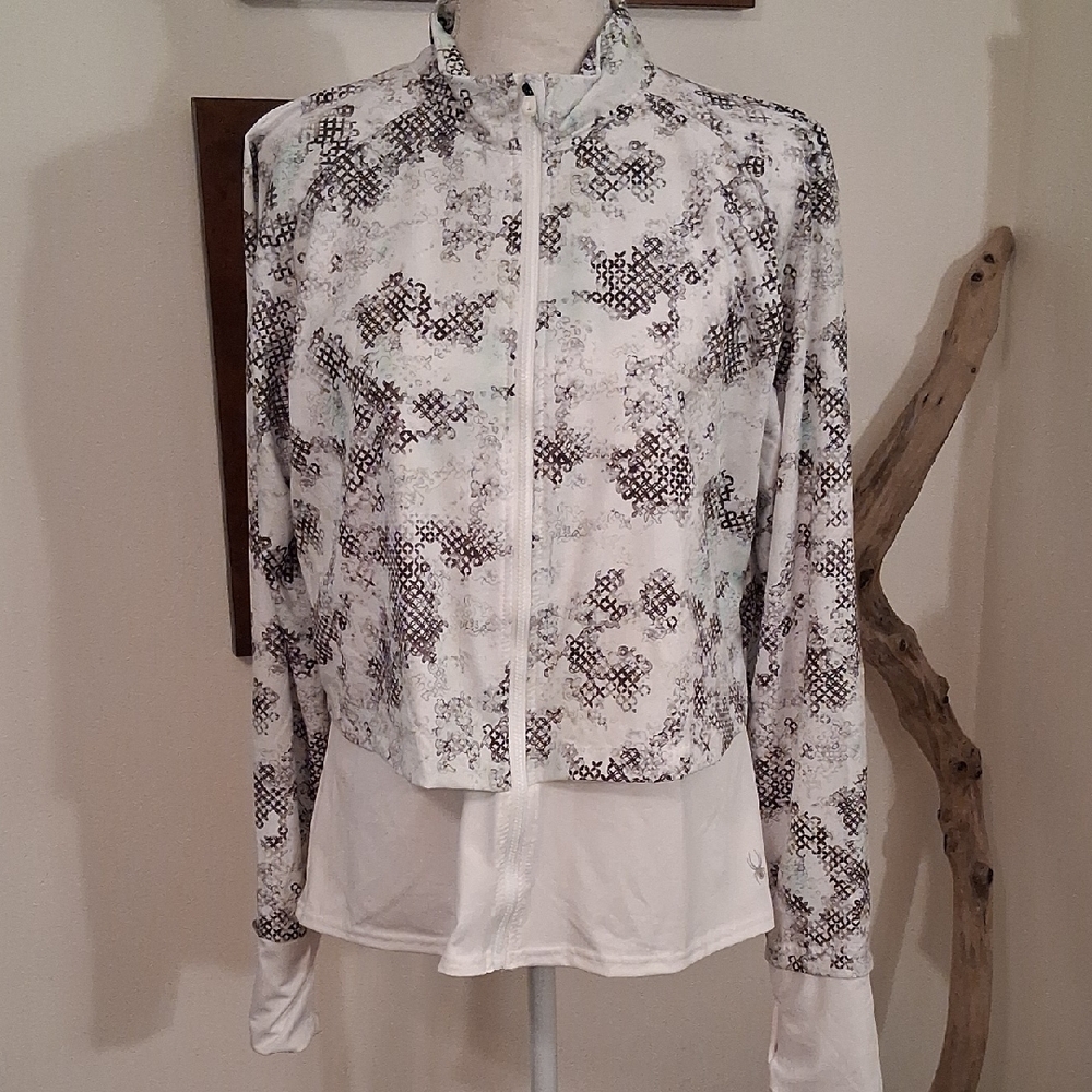 Spyder Active White And Black Jacket - image 1